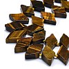 Natural Tiger Eye Beads Strands G-K245-E03-01-3