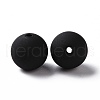 Spray Painted Acrylic Beads OACR-E009-03-3