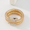 Alloy Popcorn Chain Bracelets BJEW-Z018-01G-1