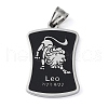 304 Stainless Steel Pendants STAS-O008-01G-1
