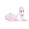 Transparent Spray Painted Glass Beads X1-GLAA-I050-10J-3
