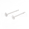 Non-Tarnish 304 Stainless Steel Stud Earring Findings A-STAS-D448-088P-2mm-1