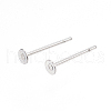 304 Stainless Steel Stud Earring Findings A-STAS-D448-088P-2mm-1