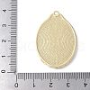 Brass Pendant Cabochon Settings KK-V005-01G-02-4