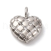 Brass Micro Pave Cubic Zirconia Pendants KK-P308-06P-1
