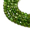 Natural Green Diopside Beads Strands G-NH0046-A01-01-4