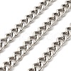 304 Stainless Steel Curb Chains CHS-A016-20P-A-1