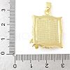 Brass Enamel Pendants KK-Z101-09G-B01-3
