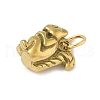 304 Stainless Steel Charms STAS-P391-01D-G-2