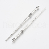 Tibetan Style Alloy Hair Stick Findings X-TIBE-Q083-002AS-RS-2