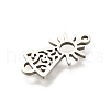 201 Stainless Steel Pendants STAS-R132-08P-2