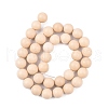 Natural Fossil Beads Strands G-E110-10mm-2-3