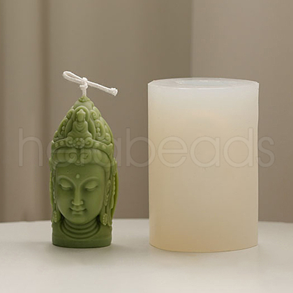 DIY Candle Food Grade 3D Bust Portrait Silicone Molds CAND-PW0005-009A-1