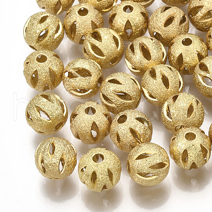 Brass Filigree Beads KK-S34-251B-1