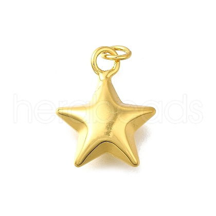 Brass Pendants KK-Z102-10G-02-1