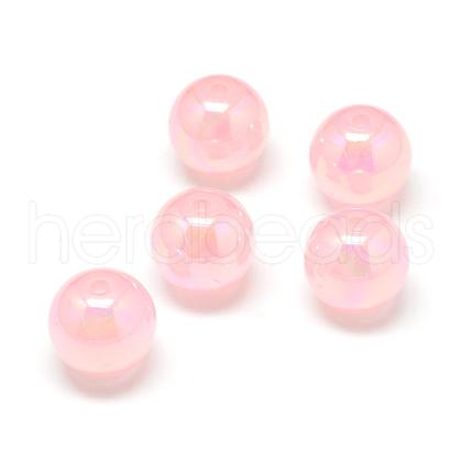 AB Colour Imitation Jelly Acrylic Beads MACR-S823-10mm-A-1
