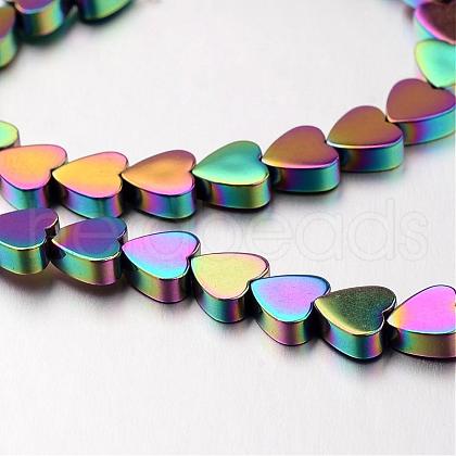 Electroplate Non-magnetic Synthetic Hematite Bead Strands G-F300-23C-02-1