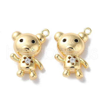 Glass Charms KK-F867-22G-1