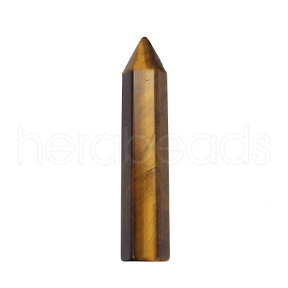 Point Tower Natural Tiger Eye Home Display Decoration PW-WG24364-04-1