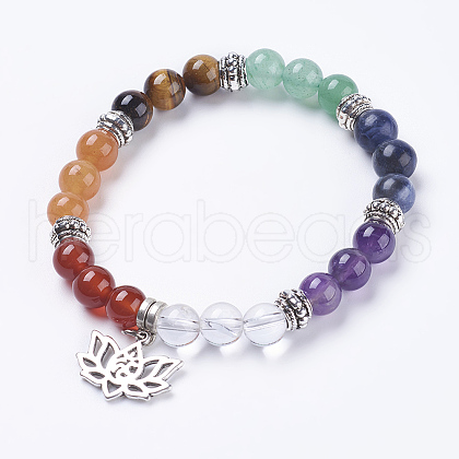 1Pc Chakra Jewelry BJEW-DJ0001-36B-1