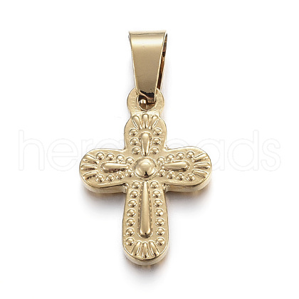 304 Stainless Steel Pendants X-STAS-F183-08G-1