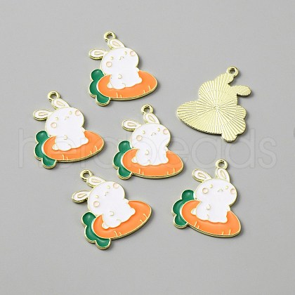 Alloy Enamel Pendants ENAM-TAC0020-02LG-1