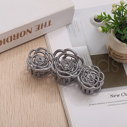 Flower Resin Claw Hair Clips PW-WG7E8E3-02-1