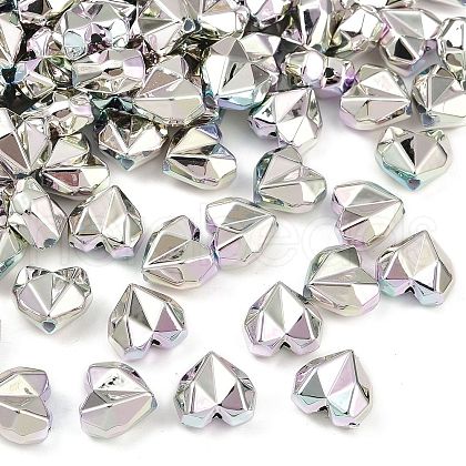 UV Plating Opaque CCB Plastic Beads MACR-L007-26-1