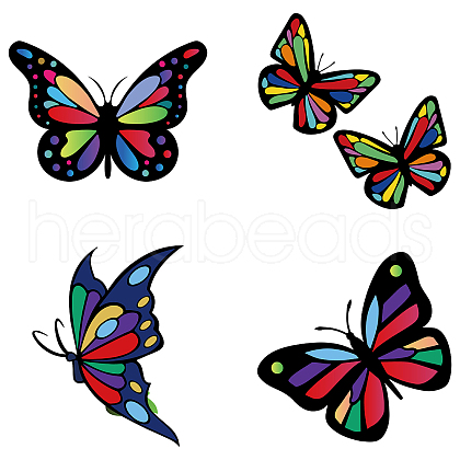 PVC Window Static Sticker DIY-WH0311-019-1