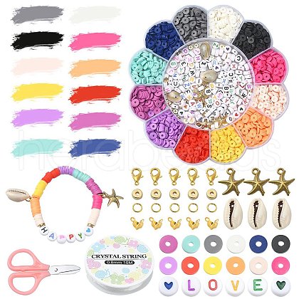 DIY Bracelet Necklace Making Kit DIY-YW0007-76-1