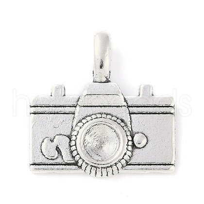 Tibetan Style Alloy Pendants TIBEB-A8551-AS-FF-1