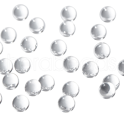  100Pcs Natural Quartz Sphere Beads G-NB0005-51A-1