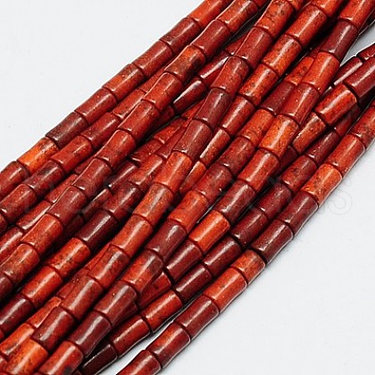 Synthetic Turquoise Beads Strands TURQ-G120-5x9mm-05-1