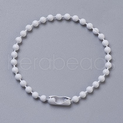 Eco-Friendly Iron Ball Chains with Connectors X-IFIN-F149-A05-1