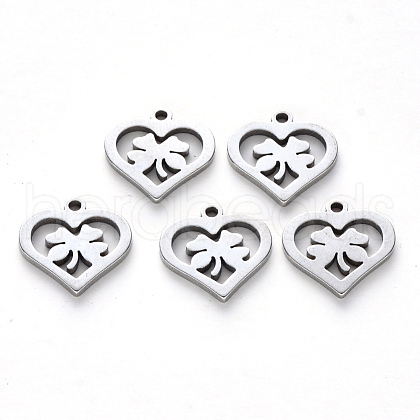 Non-Tarnish 201 Stainless Steel Charms STAS-N092-82-1