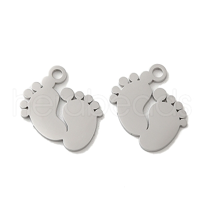 Non-Tarnish 304 Stainless Steel Charms STAS-J042-25P-1