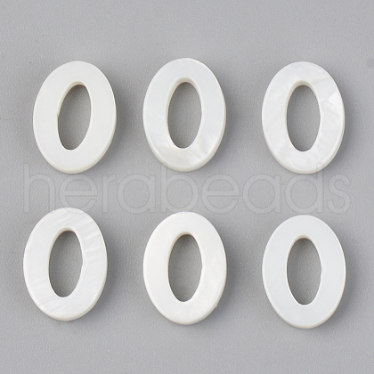 Natural Freshwater Shell Beads SSHEL-R048-005-00-1
