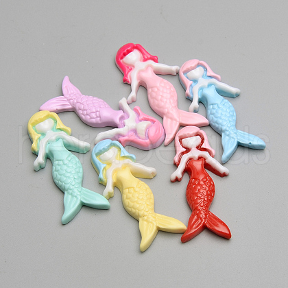 Resin Cabochons CRES-Q196-03-1