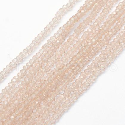Transparent Glass Beads Strands EGLA-J144-NA04-1