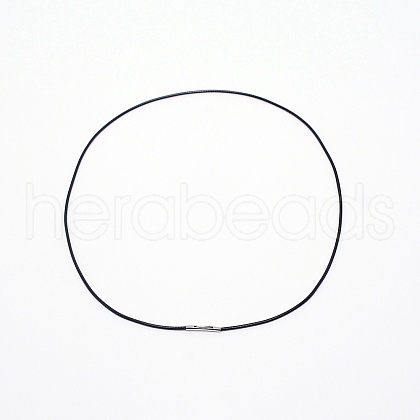 Polyester Waxed Cords Necklace Making MAK-WH0009-05E-01-1