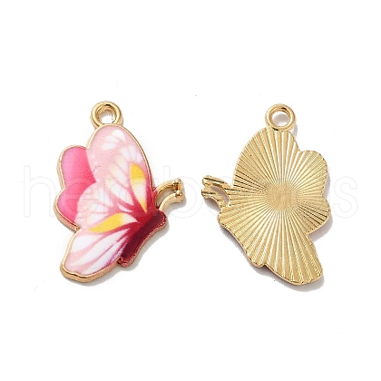 Alloy Enamel Pendants ENAM-D043-03G-01-1