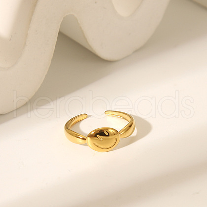 Stainless Steel Cuff Open Rings for Women GR5544-4-1