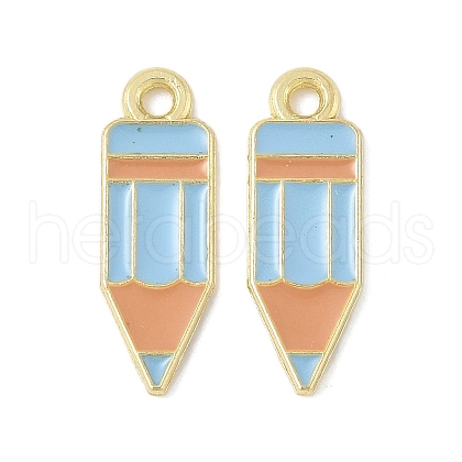 School Supplies Alloy Enamel Pandants FIND-M083-03C-G01-1