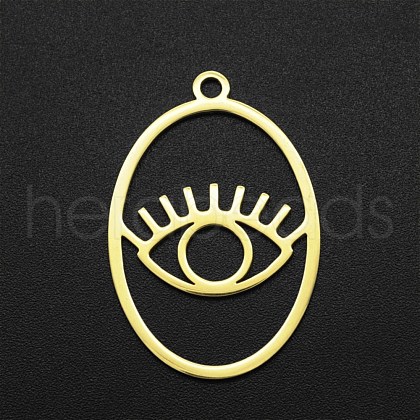 201 Stainless Steel Pendants STAS-N090-LA006-2-1