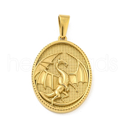 Ion Plating(IP) 304 Stainless Steel Pendants STAS-R231-18G-10-1