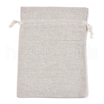 Cotton Cloth Packing Pouches Drawstring Bags ABAG-R011-17X23-01-1