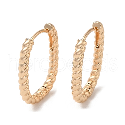 Brass Hoop Earrings for Women EJEW-M238-31KCG-1