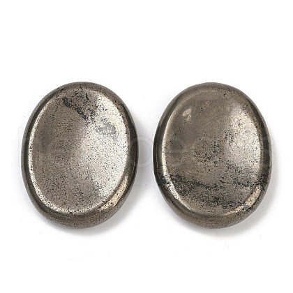 Mother's Day Gifts Natural Pyrite Pocket Worry Stone G-R012-04B-1