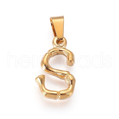 304 Stainless Steel Pendants X-STAS-F235-01G-S-1