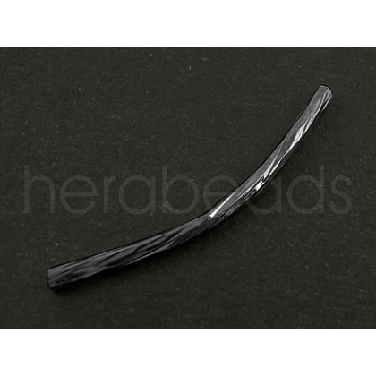 Brass Tube Beads KK-EC295-B-1